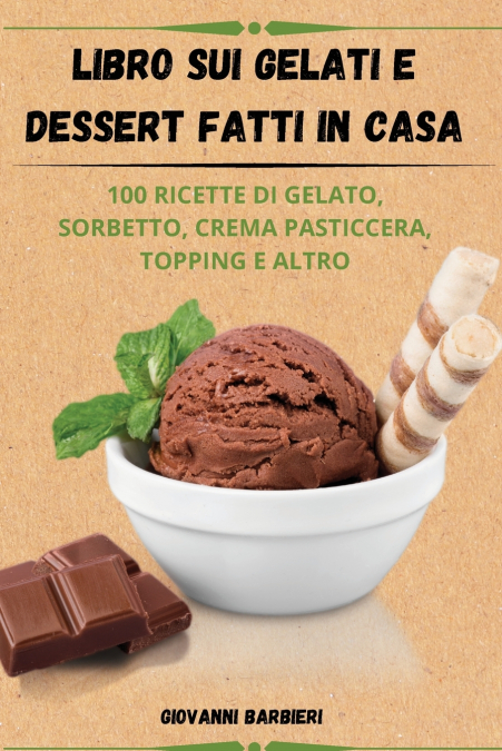 Libro sui gelati e dessert fatti in casa