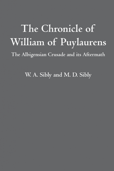 The Chronicle of William of Puylaurens