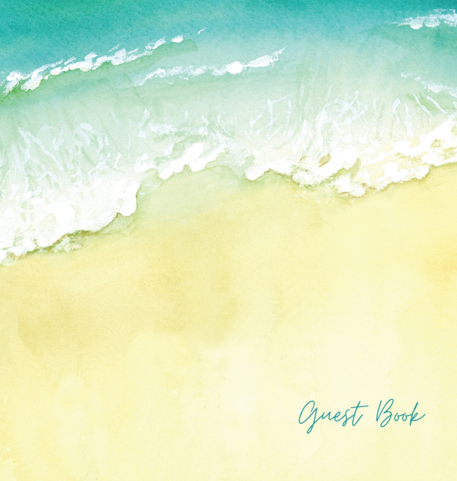 Beach house guest book