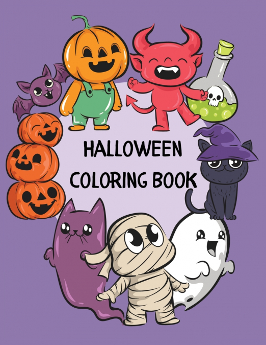 Halloween Coloring Book for Kids