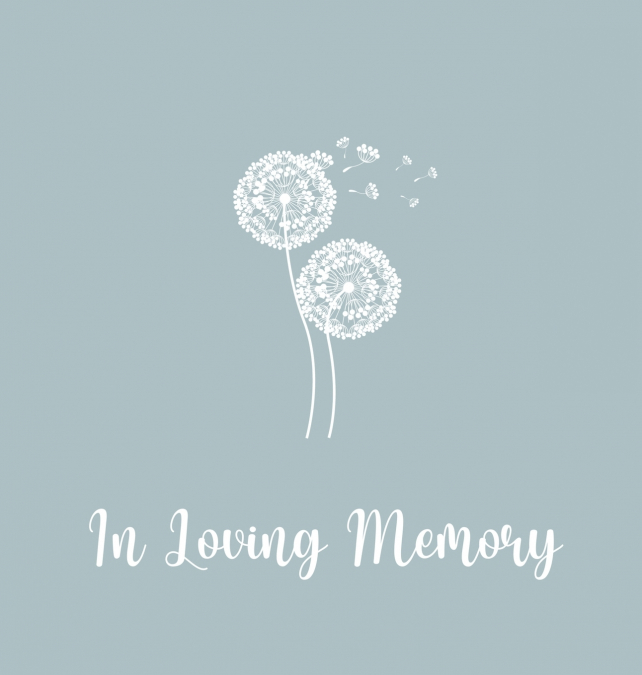 Celebration of life, funeral book, Condolence book to sign (Hardback cover)