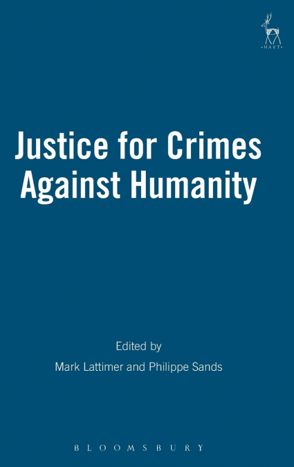Justice for Crimes Against Humanity