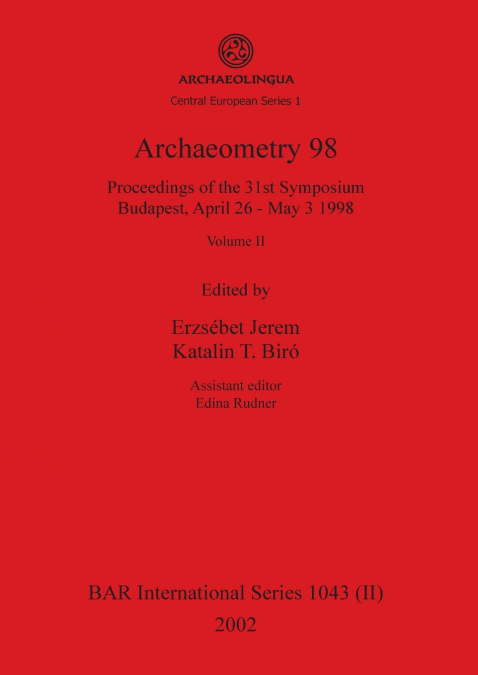 Archaeometry 98, Volume II