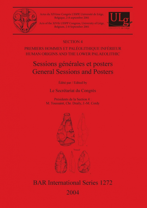 Premiers hommes et Paléolithique Inférieur / Human Origins and the Lower Palaeolithic