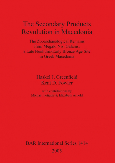 The Secondary Products Revolution in Macedonia