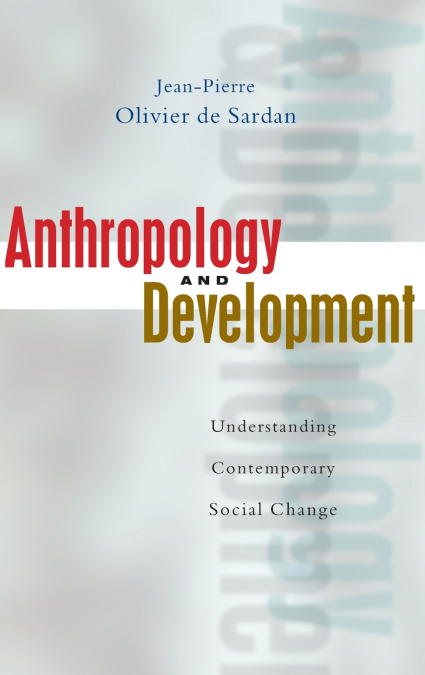 Anthropology and Development