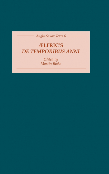 Aelfric’s de Temporibus Anni