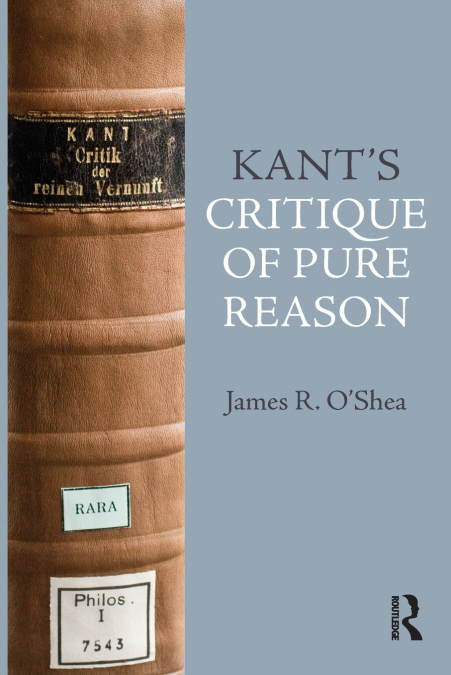 Kant’s Critique of Pure Reason