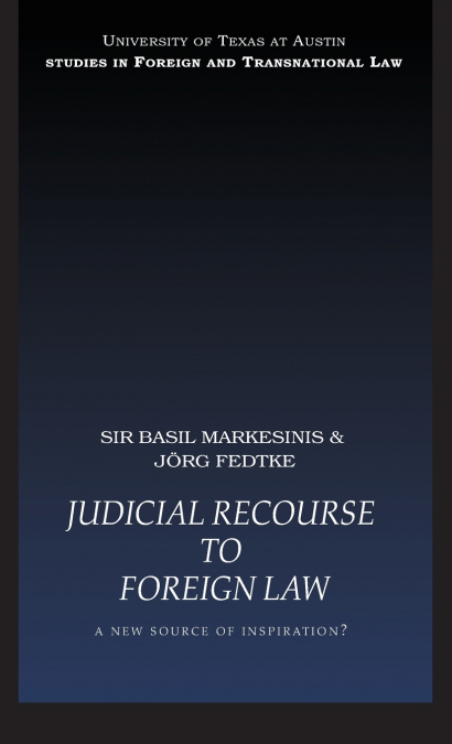 Judicial Recourse to Foreign Law
