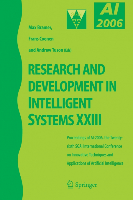 Research and Development in Intelligent Systems XXIII