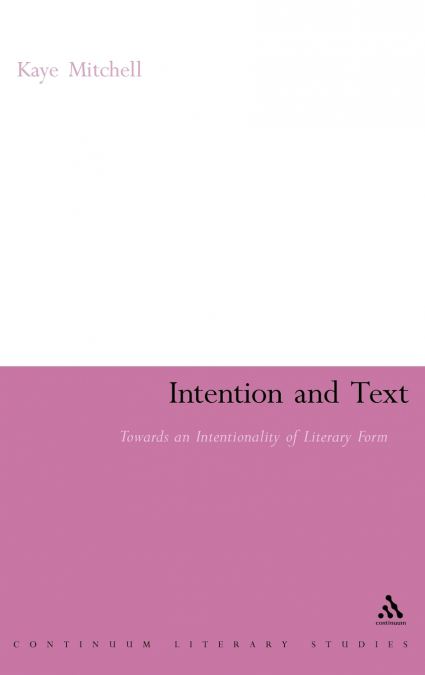 Intention and Text