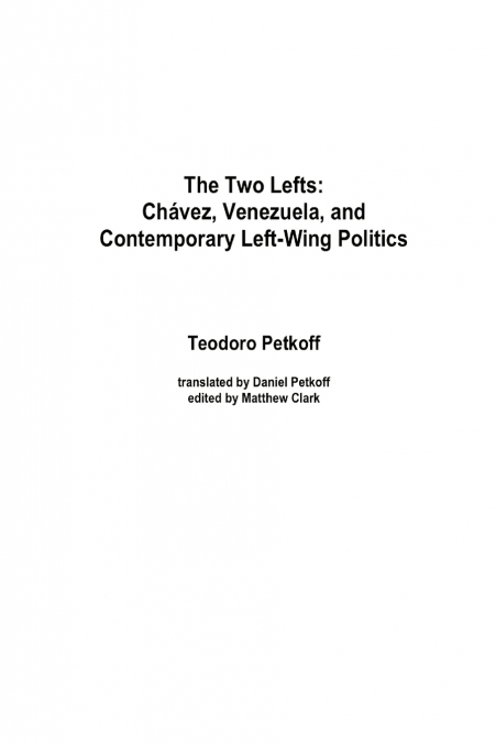 The Two Lefts