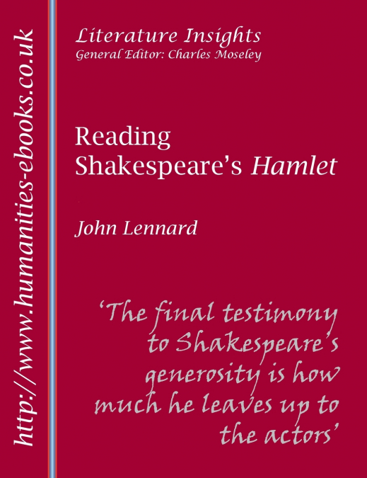 Reading Shakespeare’s Hamlet