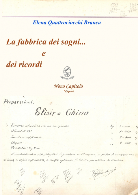 La fabbrica dei sogni ... e dei ricordi - 9° Capitolo *Liquori