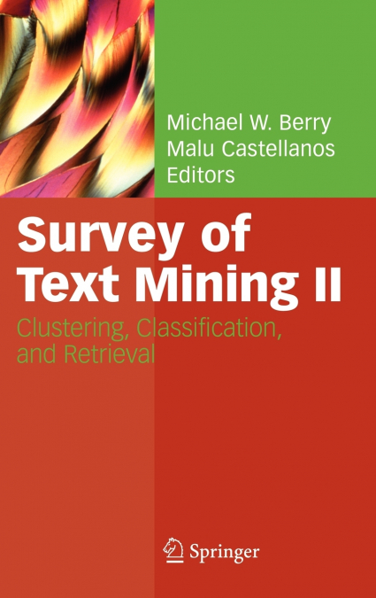 Survey of Text Mining II