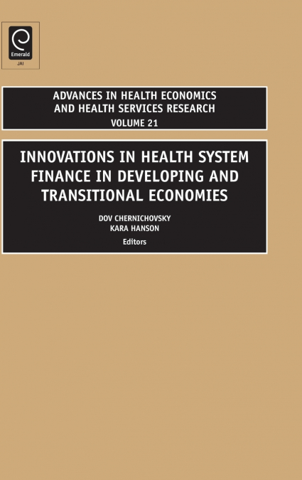 Innovations in Health Care Financing in Low and Middle Income Countries