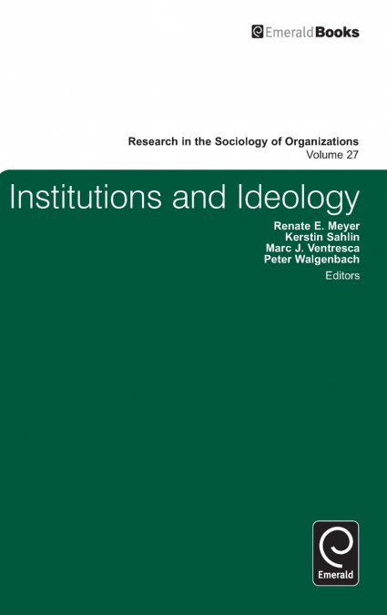 Institutions and Ideology