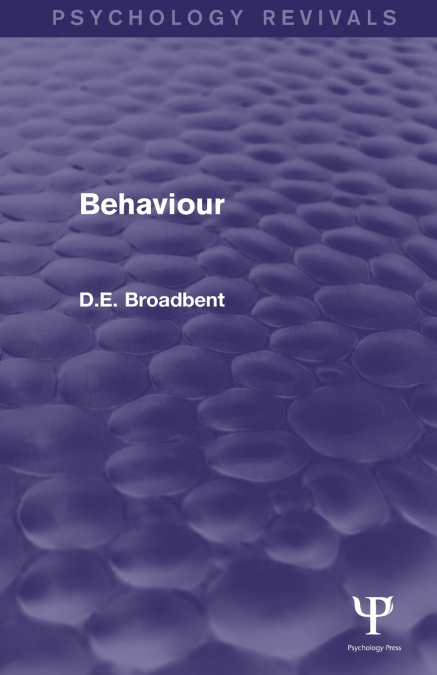 Behaviour (Psychology Revivals)