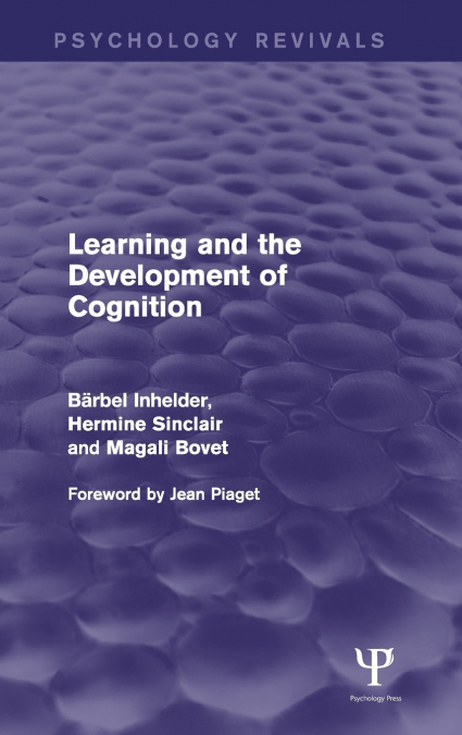 Learning and the Development of Cognition