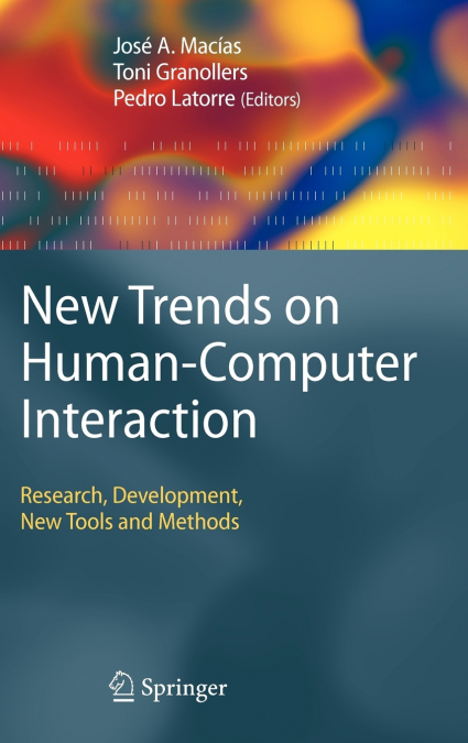 New Trends on Human-Computer Interaction