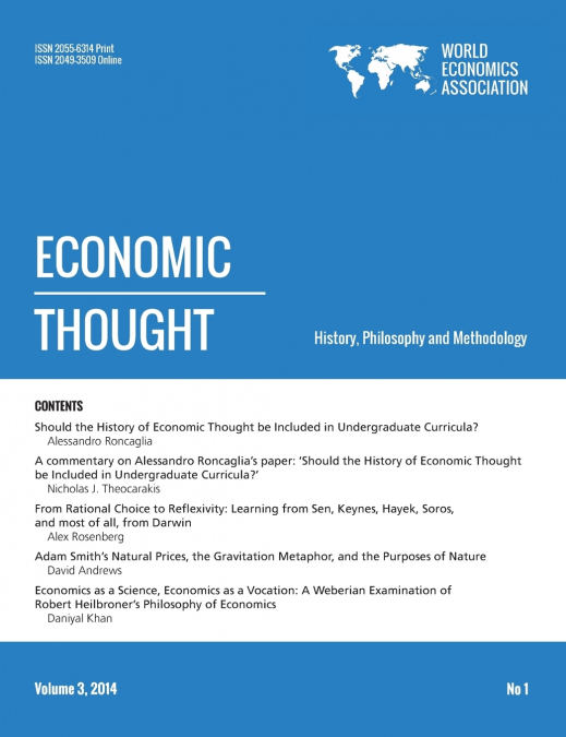 Economic Thought. Vol3, No 1, 2014
