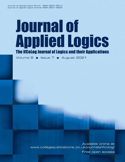 Journal of Applied Logics - IfCoLog Journal of Logics and their Applications. Volume 8, Issue 7
