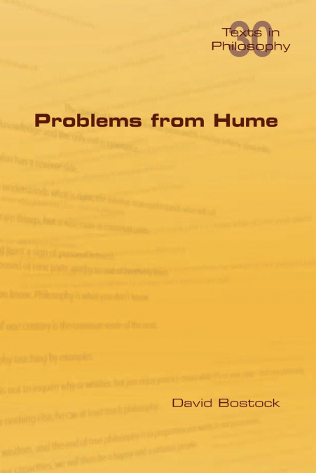 Problems from Hume