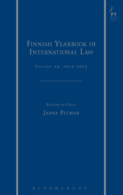 Finnish Yearbook of International Law, Volume 23, 2012-2013