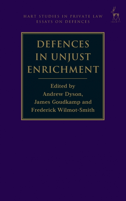 Defences in Unjust Enrichment