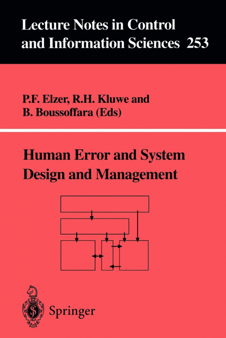 Human Error and System Design and Management
