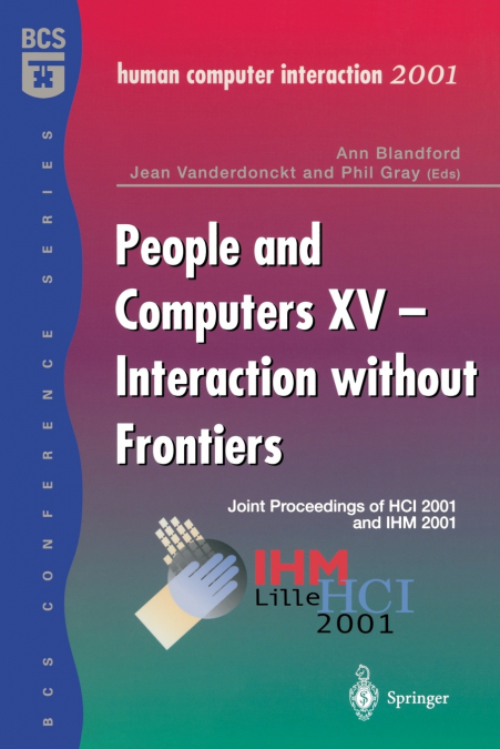 People and Computers XV - Interaction without Frontiers