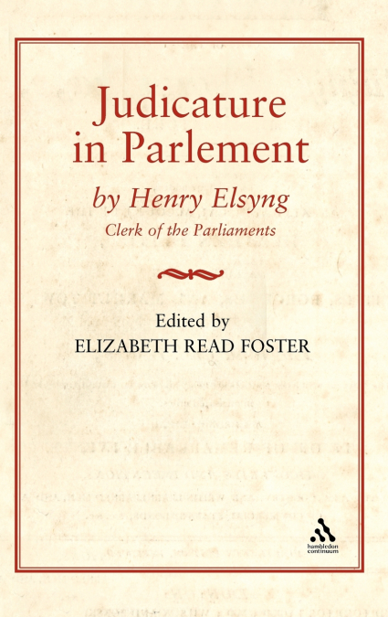 Judicature in Parlement