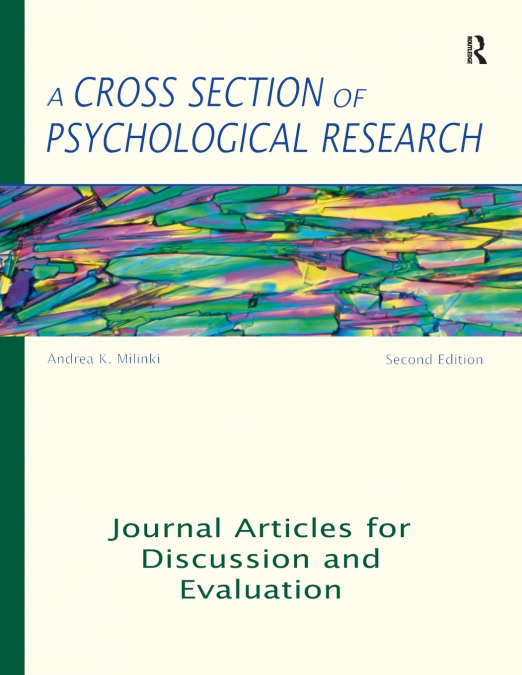 A Cross Section of Psychological Research