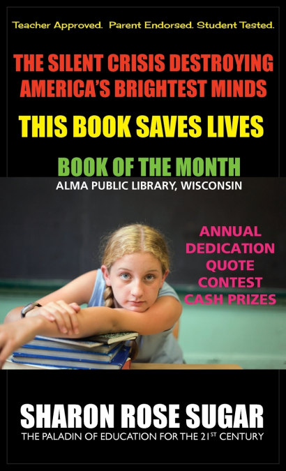 THIS BOOK SAVES LIVES! The Silent Crisis Destroying America’s Brightest Minds