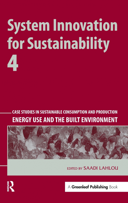 System Innovation for Sustainability 4