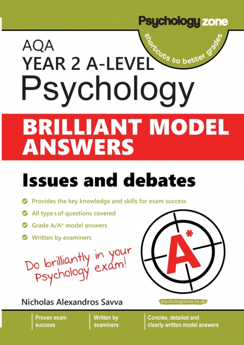 AQA Psychology BRILLIANT MODEL ANSWERS