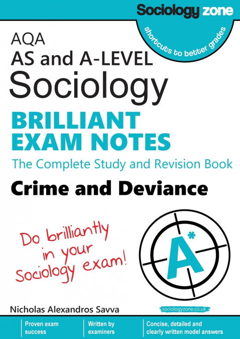 AQA Sociology BRILLIANT EXAM NOTES
