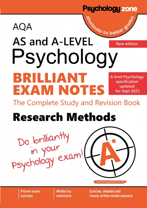 AQA A-Level Psychology Brilliant Exam Notes