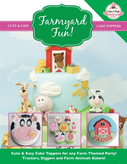 Farmyard Fun! Cute & Easy Cake Toppers for any Farm Themed Party!