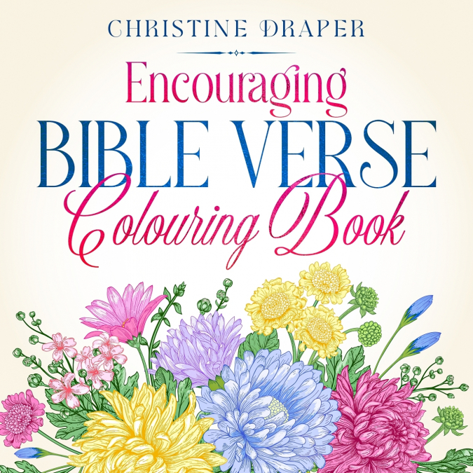 Encouraging Bible Verse Colouring Book