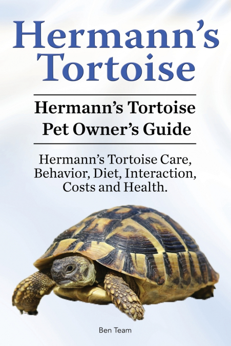 Hermann’s Tortoise Owner’s Guide. Hermann’s Tortoise book for Diet, Costs, Care, Diet, Health, Behavior and Interaction. Hermann’s Tortoise Pet.
