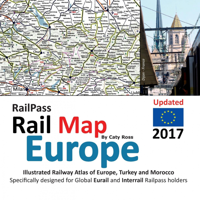 RailPass RailMap Europe 2017