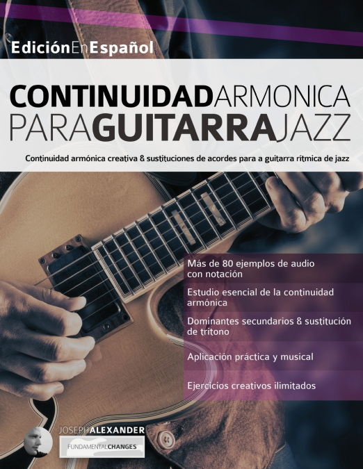 Continuidad armónica para guitarra jazz