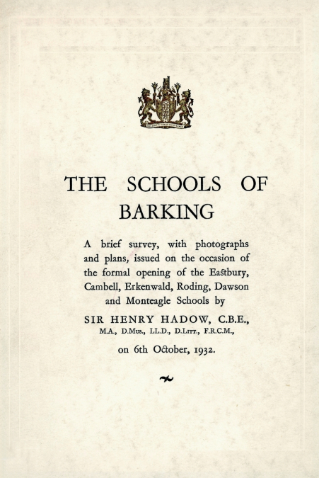 The Schools of Barking