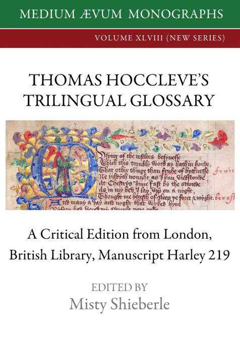 Thomas Hoccleve’s Trilingual Glossary