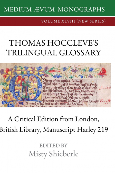 Thomas Hoccleve’s Trilingual Glossary