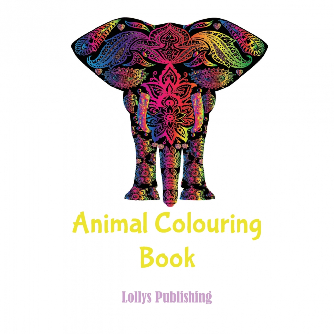 Animal colouring book