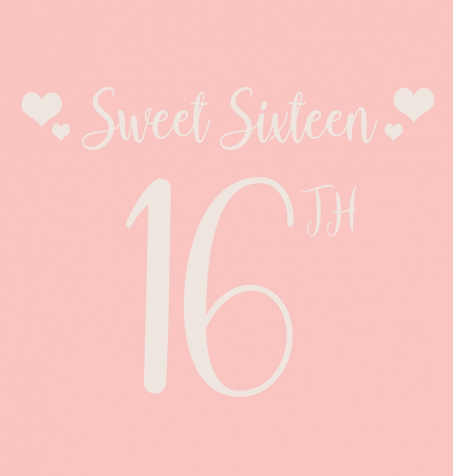 Happy 16th Birthday Guest Book (Hardcover)