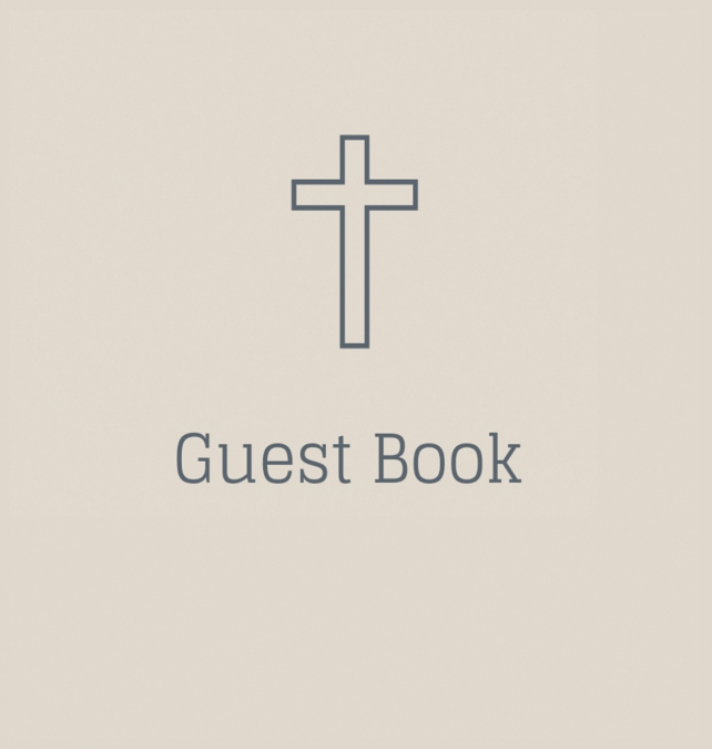 Guest Book for Baptism or Christenings (Hardcover)