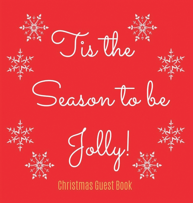 Christmas Guest Book (Hardcover)